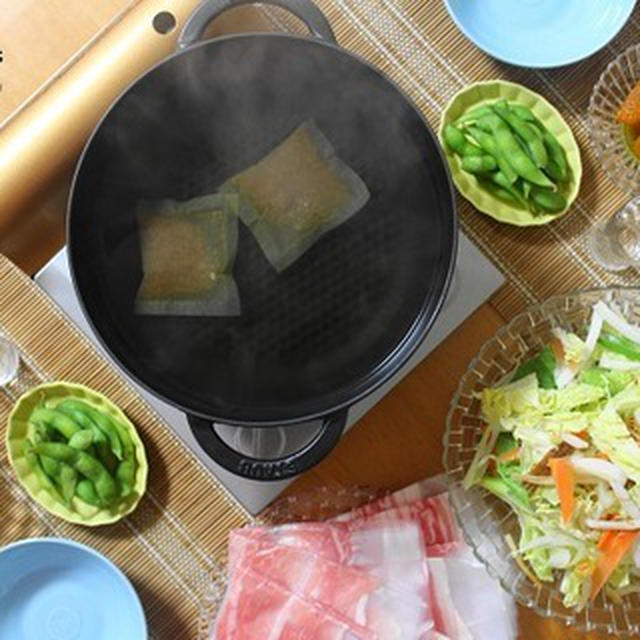 ストウブで『豚しゃぶ』な夜ごはん。