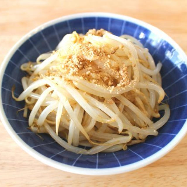 5分でできる節約おかず。もやしなんばん（甘酢あえ）