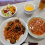 ホットプレートパスタは固かった