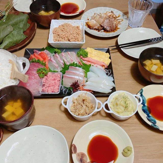 こどもの日のお夕飯と、先週の中１女子＆中３男子弁当