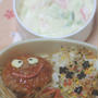キャラ弁２日目と娘の園のマラソン