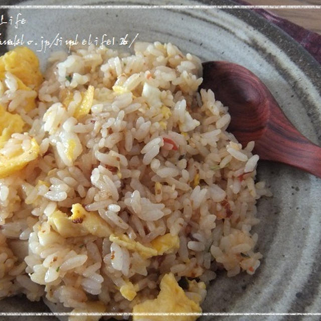 長芋チャーハン作りました☆