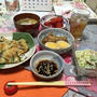 残りもので晩御飯