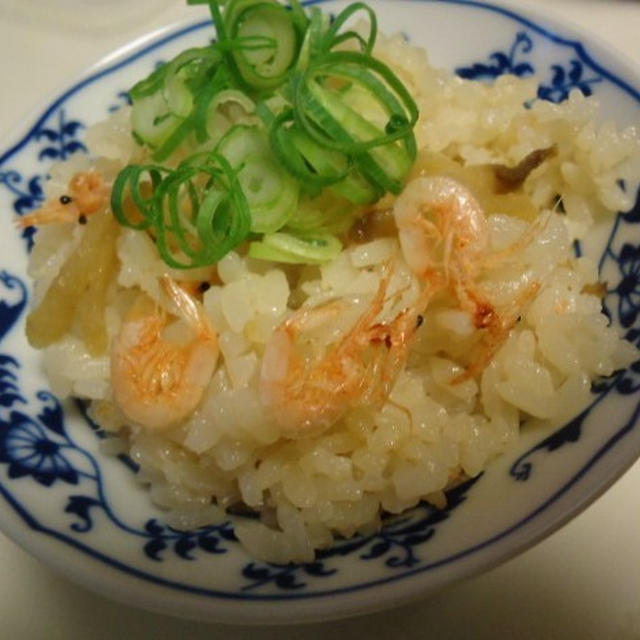 桜えびと切干大根の炊き込みご飯