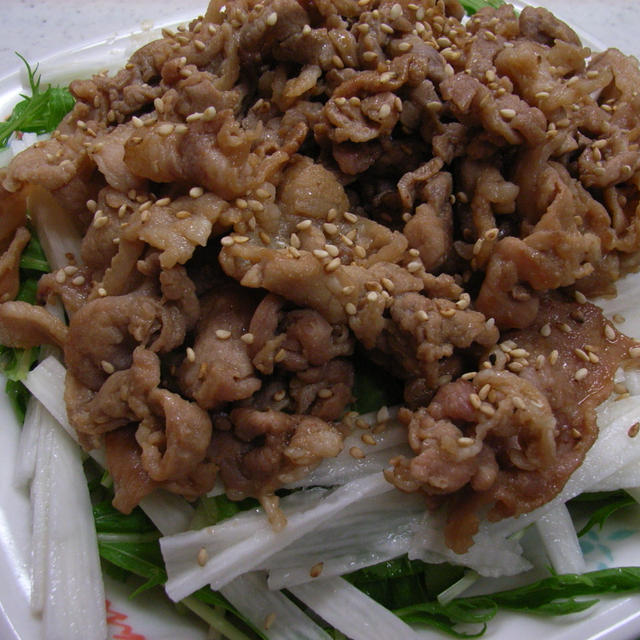 スタミナ焼肉サラダ