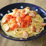 絶品生トマトのパスタ。トマト缶なしで簡単作り方。和風だしとミニトマトでレンジで本格ソースのレシピ。