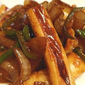 一夜干しイカと野菜のバター醤油＆オイスターソース炒め（レシピ付）