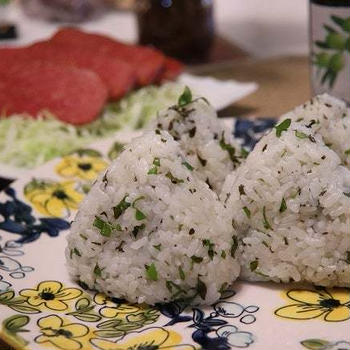 ★美味しいオリーブオイルと時期限定の絶品おむすび・#本日のおうちごはん