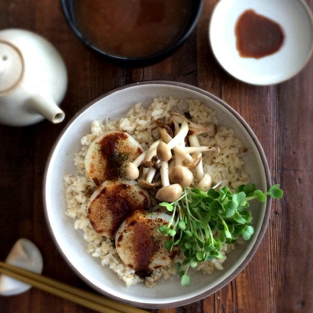 Nagaimo Potato Steak Rice Bowl長芋ステーキ丼