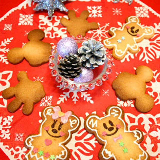 親子クリスマスクッキー作り☆ミッキー＆ミニー！！