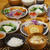 ミラノ風カツレツとほうれん草の巣ごもり卵
