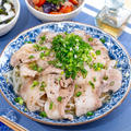 レンジでラクうま❣️もやしと豚バラのごまポン酢がけ