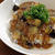 今日のお昼は「麻婆ナス丼」