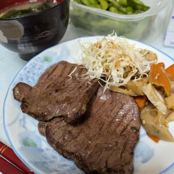 本家かつめし亭 牛タン 厚切り・薄切りセット