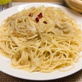 タマネギとアンチョビのパスタ