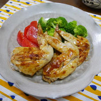 手羽先のスモーク風チキン