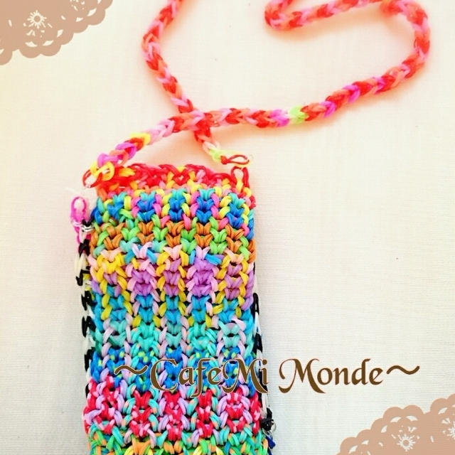 loom bands❤スマホケース