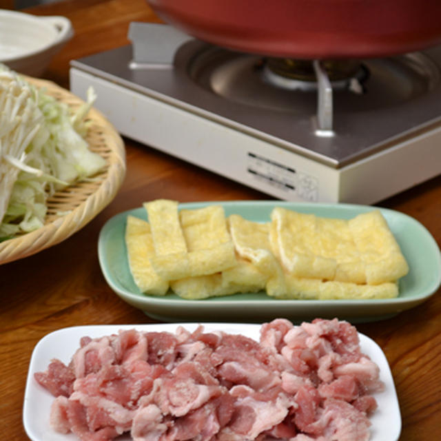 さっぱり鍋→味変リゾット～豚かつおだしのシャキシャキ鍋と濃厚リゾット。