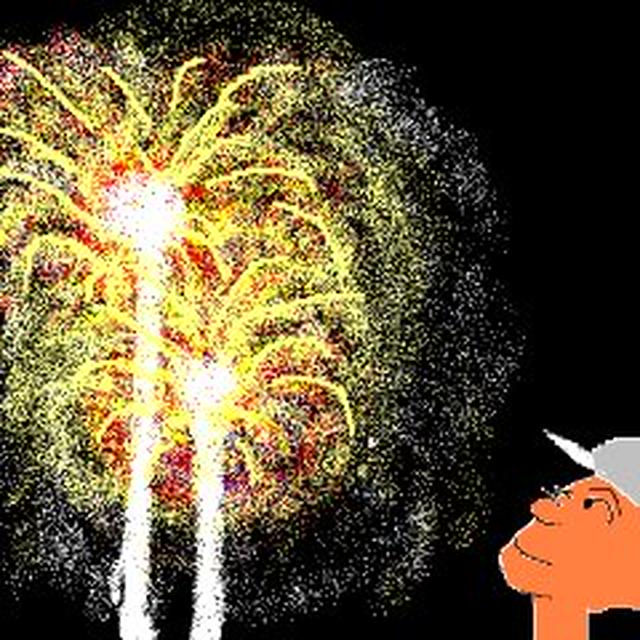 明日は花火大会です