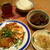 豚キムチと豆腐