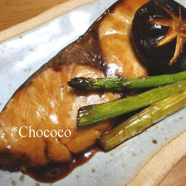 ぶりのハニー照り焼き♪