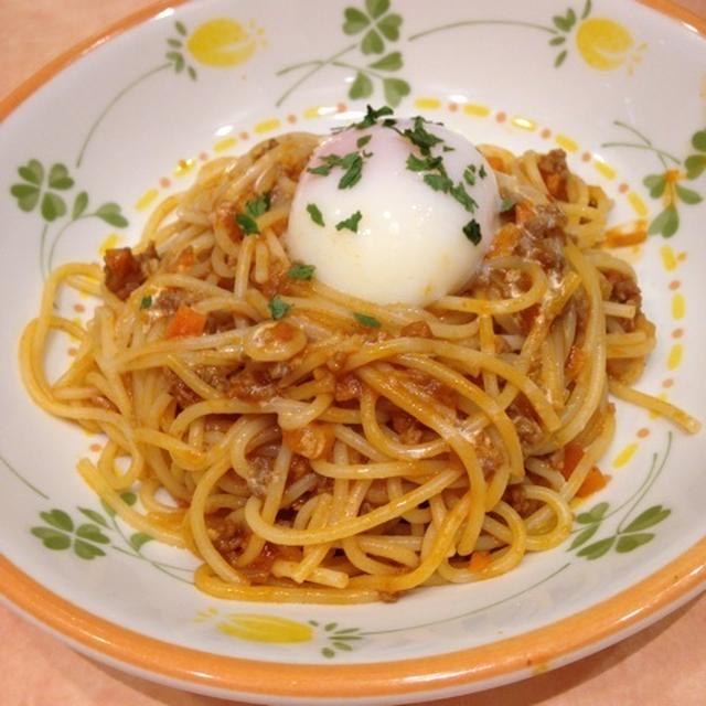 サイゼリヤのミートソースボロニア風