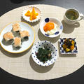 【離乳食完了期】おぼろ豆腐の人参りんごソース&かぼちゃとさつまいものひじき煮