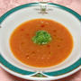 タバスコ風味☆トマト＆パプリカの冷製スープ