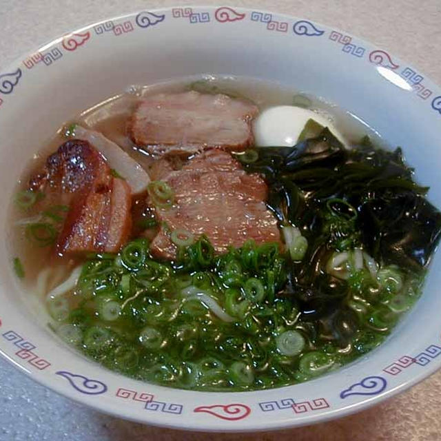 作り置き叉焼でラーメン