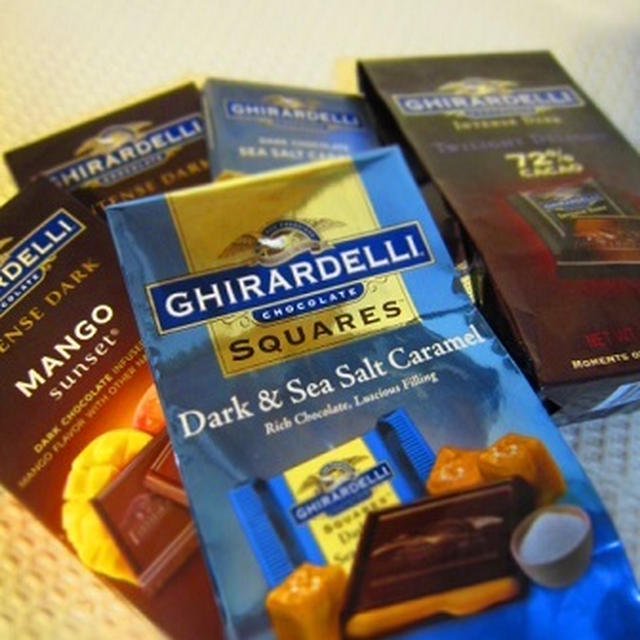 ＧＨＩＲＡＲＤＥＬＬＩのチョコレート