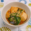 栃木県産にらを使って、にらとサバ味噌煮缶のサッと煮