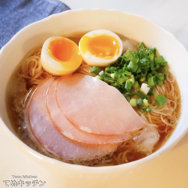 マジで美味しすぎて、このつゆならそうめん毎日でも食べたくなります！『冷やし醤油ラーメン風そうめん』の作り方