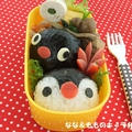 ピングーとメタボなピンガちゃん弁当 ♪　（キャラ弁）