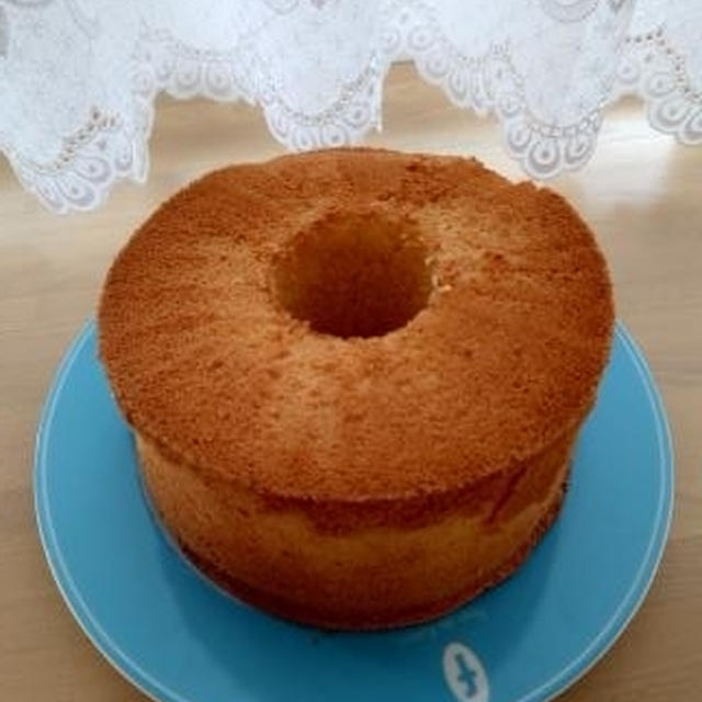醤油麹の米粉シフォンケーキ♪