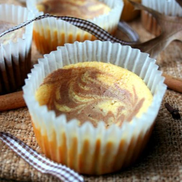 Mini Marbled Cheesecakesミニマーブルチーズケーキ