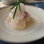 帆立のおろし和え & カリフラワーと油揚げの煮物　　7・1・2011