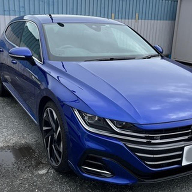 アルテオンを初めて洗車