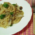 きのこのスパゲティ