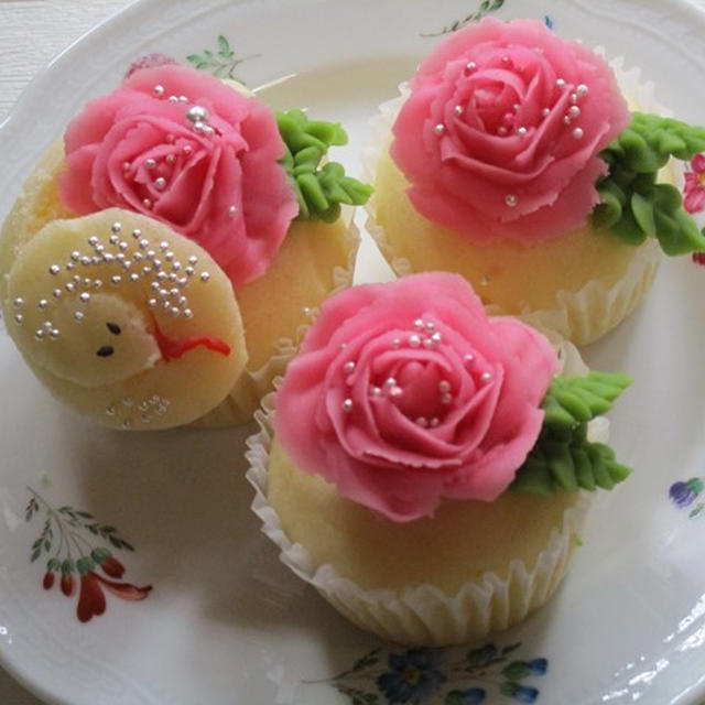 【バレンタイン】♡恋愛成就米粉蒸しパン～♪