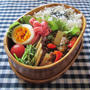 4.25　甘辛肉みそ大根のお弁当と相変わらずの朝ごはん