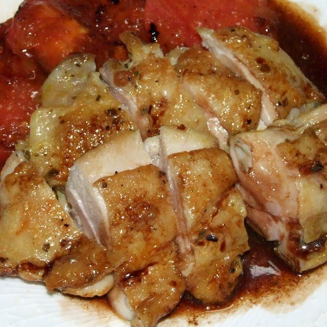 チキングリルのバルサミコ酢ソース