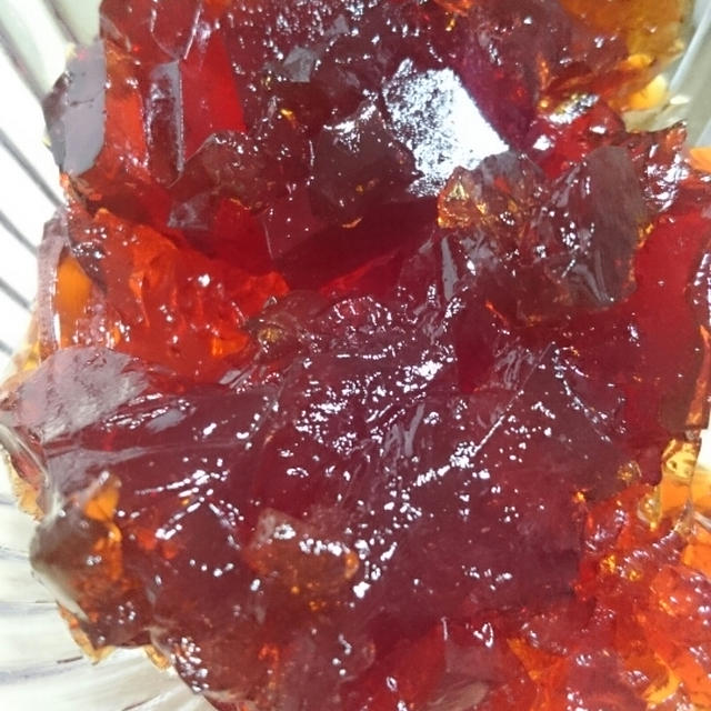 紅茶のゼリー