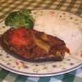 トルコ料理☆茄子のひき肉詰オーブン焼き☆