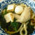 父の日うどん ～ 豆腐とブロッコリー、ビーフのテンメンジャン炒め