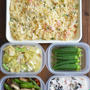 30分で副菜4品の「作りおき」と、10分で「炒飯」と。（「オクラのだし浸し」レシピあり）