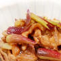 みょうがと豚肉のめんポン炒めの簡単レシピ