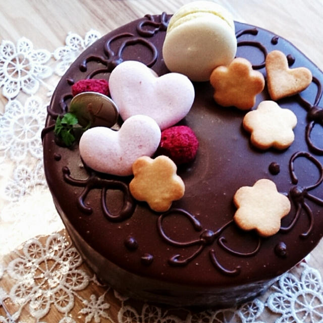 チョコレートケーキ、薩摩芋のタルト、チーズケーキ♪