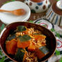 わが家の黄金比率！生姜入りかぼちゃのそぼろ煮＆久々かぼちゃのあの話