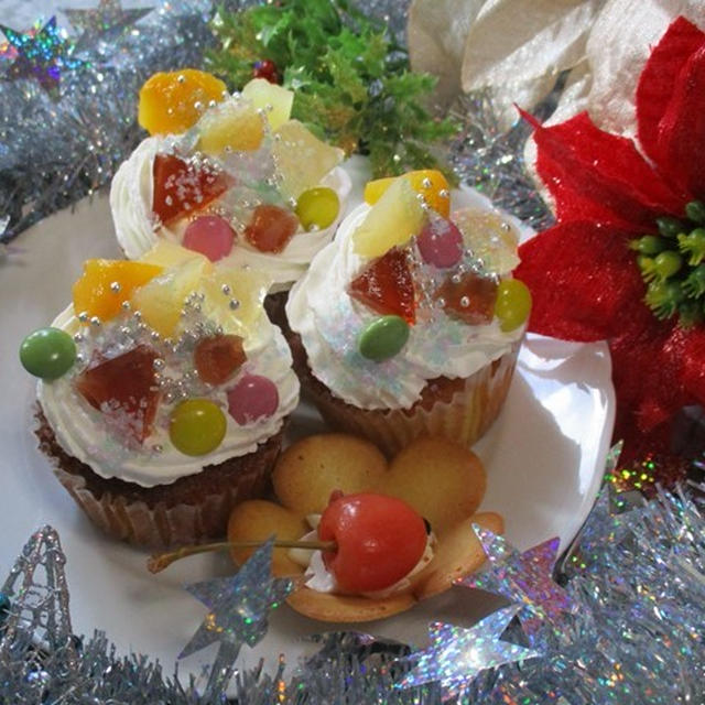 【クリスマスケーキ】簡単！キラキラ宝石マフィン♪