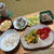 メインがなかった晩御飯♪夫に毛染めしてもらう